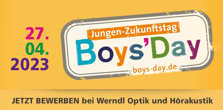 Boysday - Jetzt bewerben!